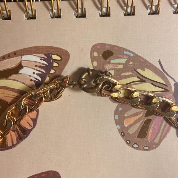 J. Crew tortoise shell flower necklace Vintage - Picture 2 of 3